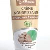 Crème nourrissante, amandes douces et centella aisatica BIO, spéciale peaux sensibles et sèches pour une utilisation quotidienne