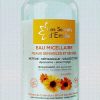 Eau Micellaire Peaux Sensibles et Sèches au Calendula BIO et Eau des Glaciers Démaquille, sans rinçage – Visage et yeux – Sans parfum - lessecretsdemilie.fr