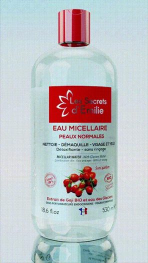 Eau Micellaire peaux normales au Goji